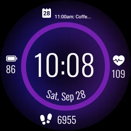 LED Neon Lights Watch Face screenshot 30