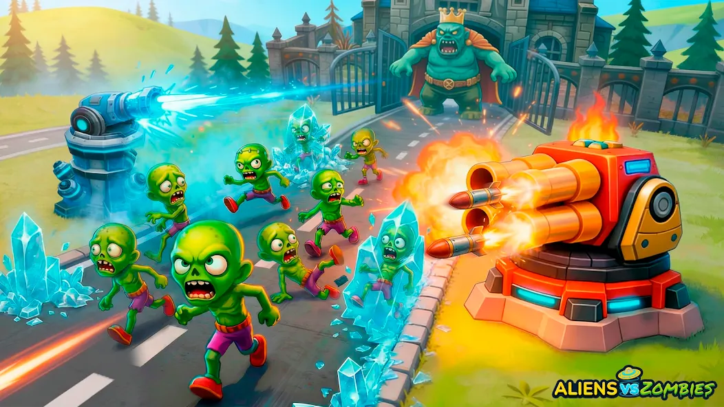 Aliens vs Zombies: Invasion screenshot 7