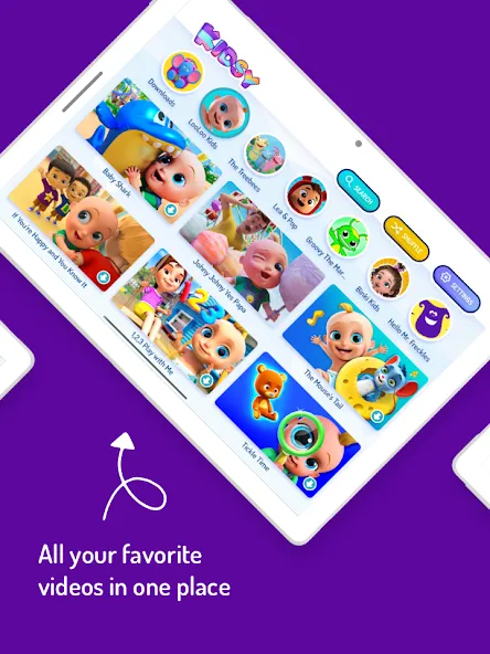 KIDSY Baby Kids Nursery Songs screenshot 8