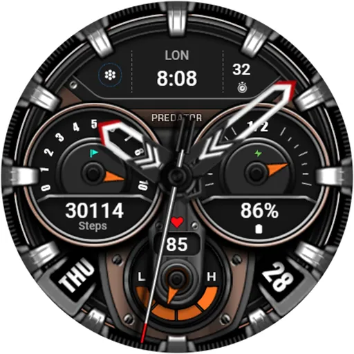 WFP 239 Ultra watch face screenshot 44