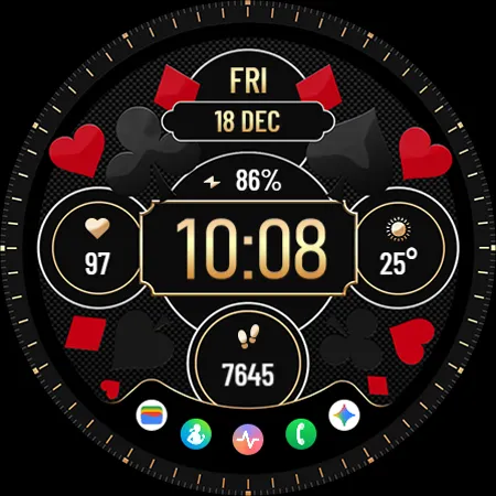 TVV Royal Digital Watch Face screenshot 8