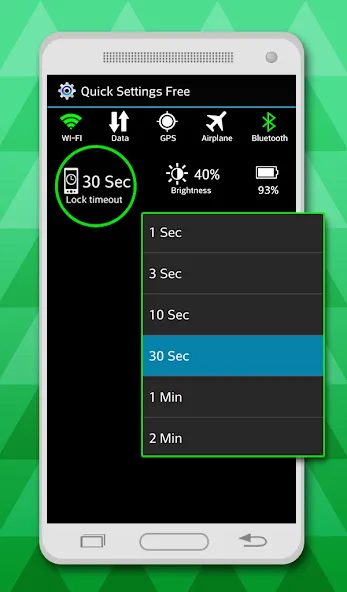 Quick Settings app screenshot 1