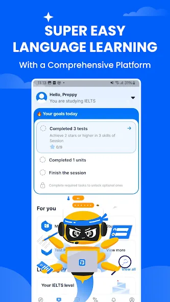PREPEDU:AI 모의고사 IELTS & TOEIC screenshot 1