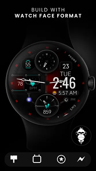Dream 108 - Hybrid Watch Face screenshot 4