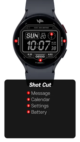 SamWatch Digital Shu 8 screenshot 3