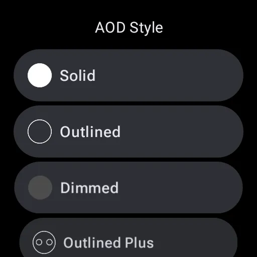 Blue Large Watch Face screenshot 8