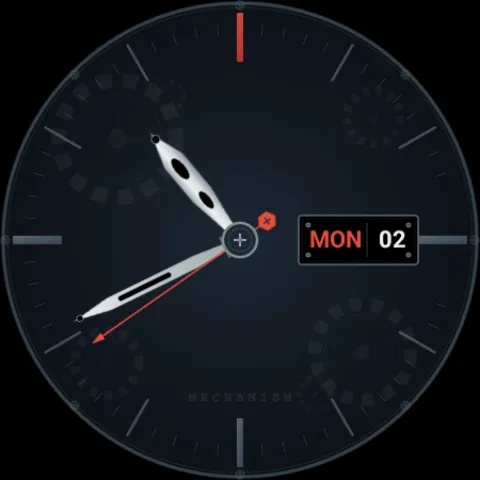 Dark Mechanism - watch face screenshot 5
