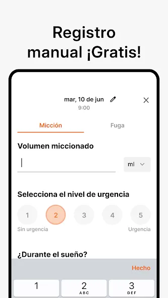Bladderly: AI Diario miccional screenshot 8