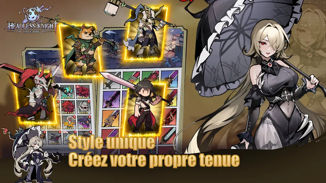 Headless Knight: Idle RPG screenshot 5