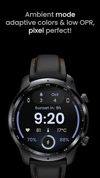 React 2: Watch face screenshot 2