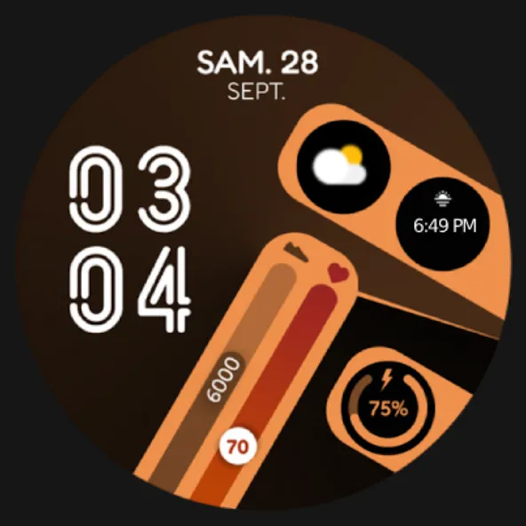 Radar Time Watch Face screenshot 18