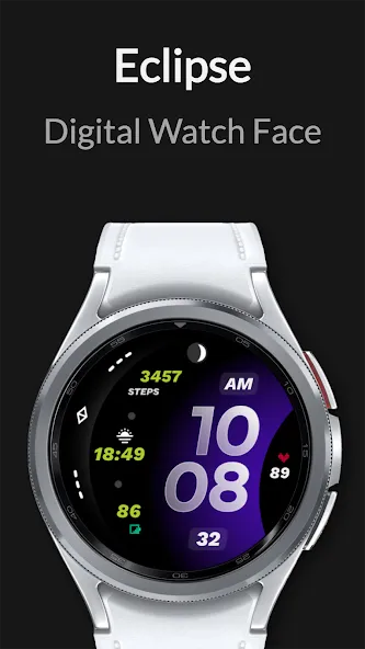 Eclipse: Digital Watch Face screenshot 6
