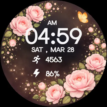 Cute Floral Aesthetic Watch screenshot 19