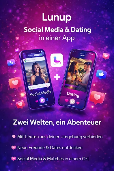 Lunup – Dating & Social App screenshot 1
