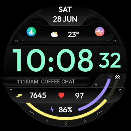 TVV Workout 5 Watch Face screenshot 10
