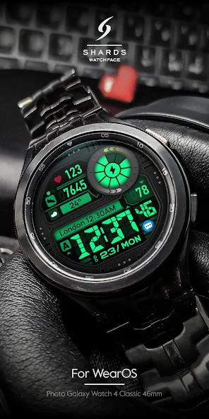 SH050 Watch Face, WearOS watch screenshot 5