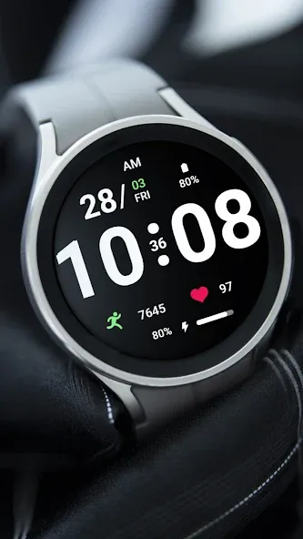 ZKin Watch Minimalist Black screenshot 4