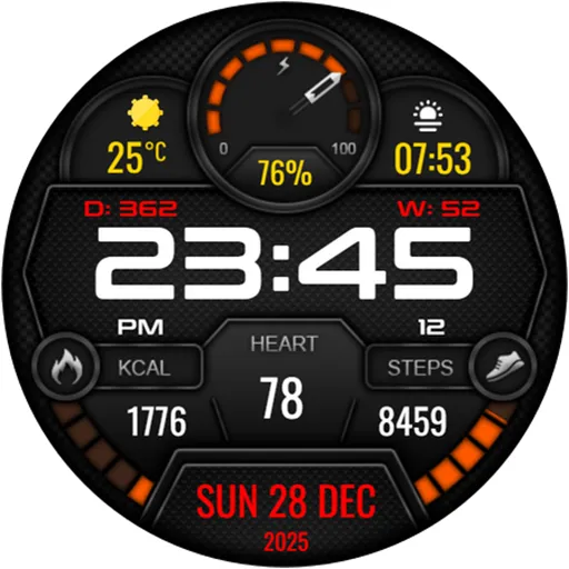 Nexus Digital Watch Face screenshot 17