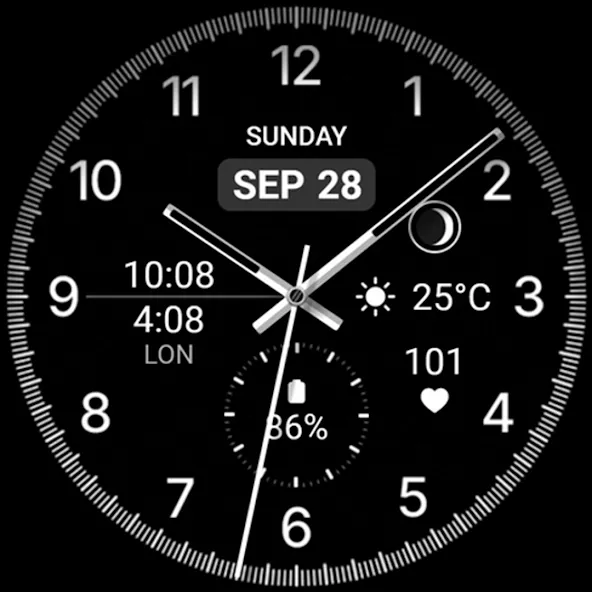 Watch face 10h08.com #78 screenshot 25