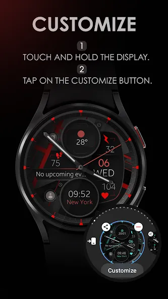 Dream 133 analog watch face screenshot 7