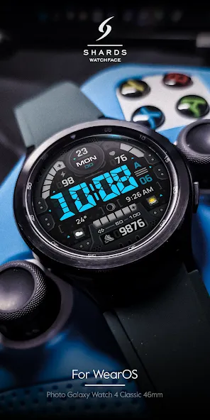 SH067 Watch Face, WearOS watch screenshot 5
