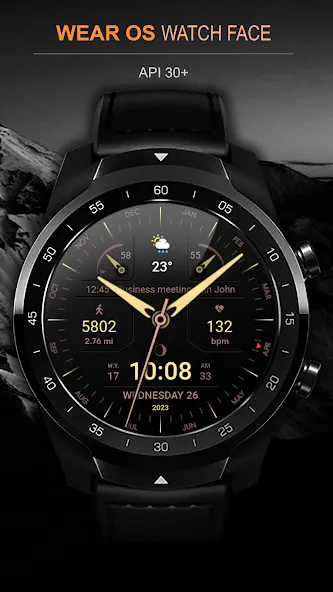 WFP 311 Modern watch face screenshot 6