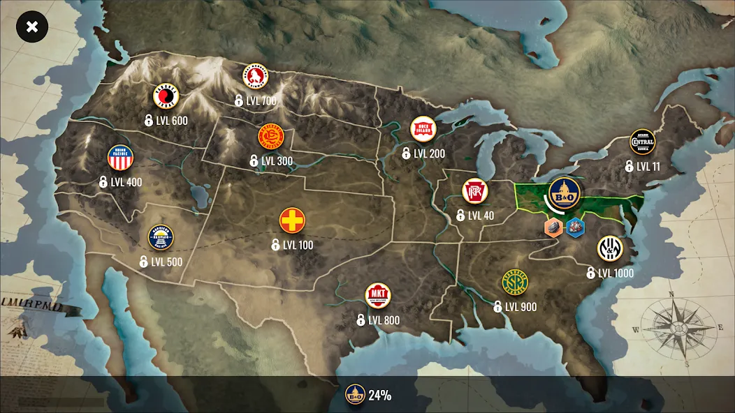 Railroad Empire: Trenes screenshot 32