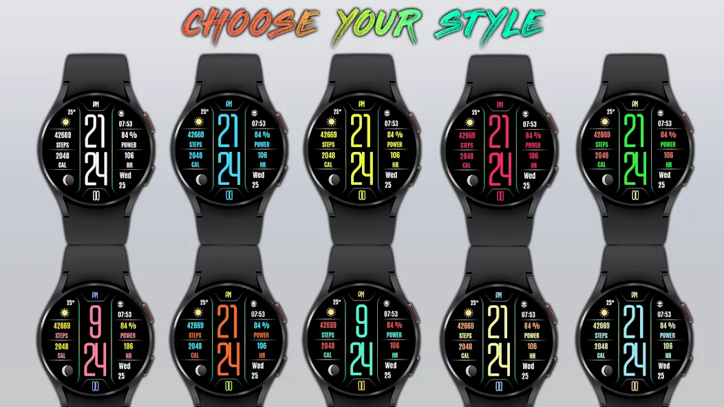 Simplex Digital Watch Face screenshot 1