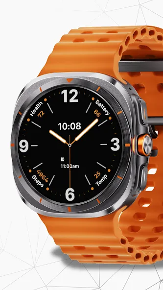 Midnight Mango Watchface screenshot 6
