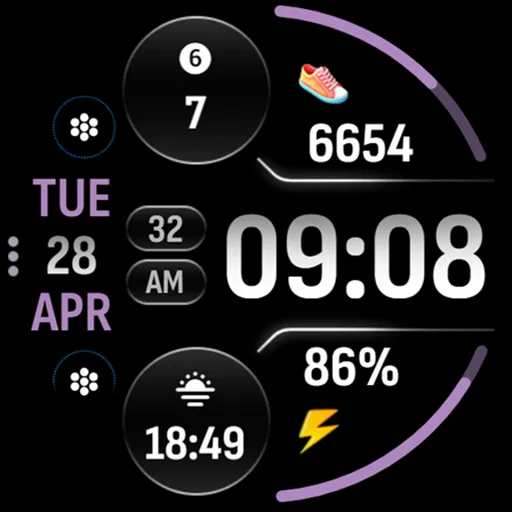 OMG 449 - Digital Watch Face screenshot 27