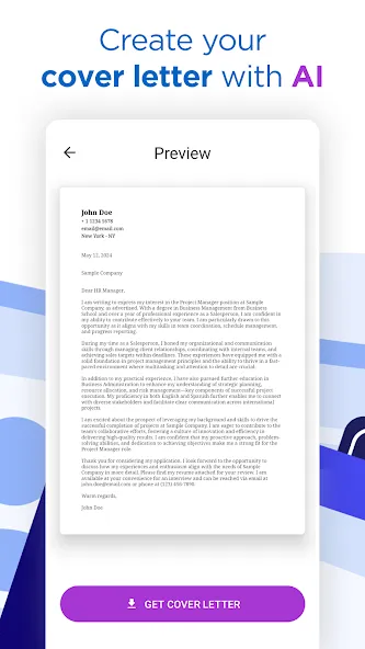 AI Resume Builder CV Maker PDF screenshot 4