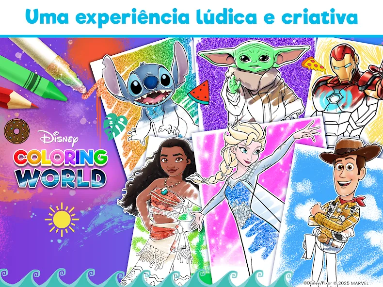 Mundo Colorido da Disney screenshot 8
