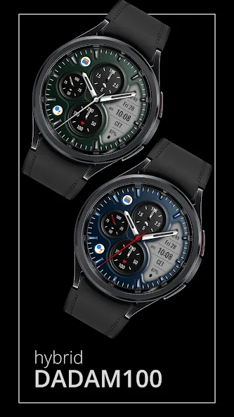 DADAM100: Hybrid Watch Face screenshot 1