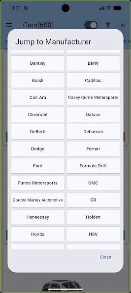 Horizon 6 Cars screenshot 4