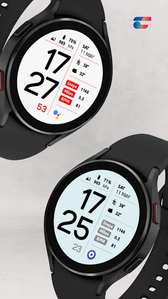 EXD043L: Digital Watch Face screenshot 8