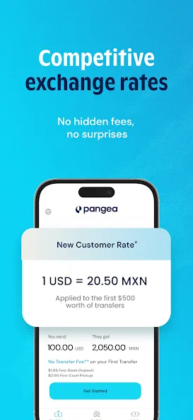 Pangea: Money Transfer App screenshot 3