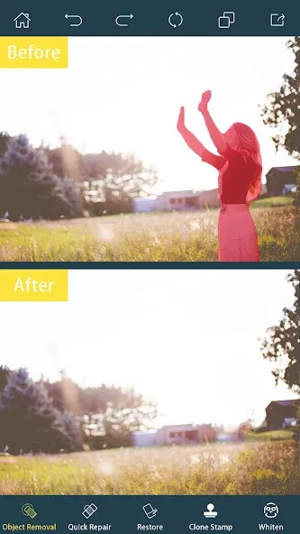 Photo Retouch-Editor de Fotos screenshot 6