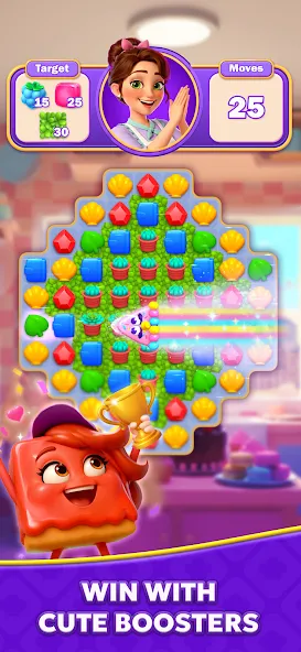 Jolly Match 3 – パズルゲーム screenshot 3