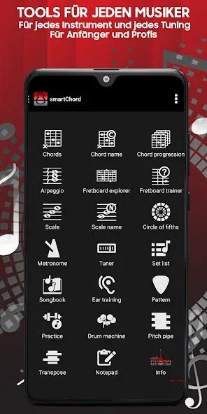 smart Chord: 40 Gitarren-Tools screenshot 1