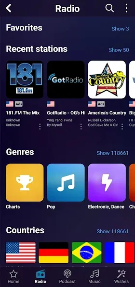 Audials Play: Radio & Podcasts screenshot 5