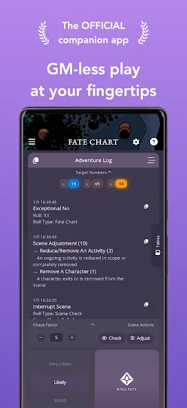 Mythic GME 2e screenshot 1