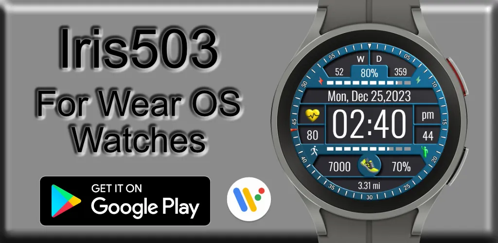 Iris503 Digital Watch Face screenshot 7