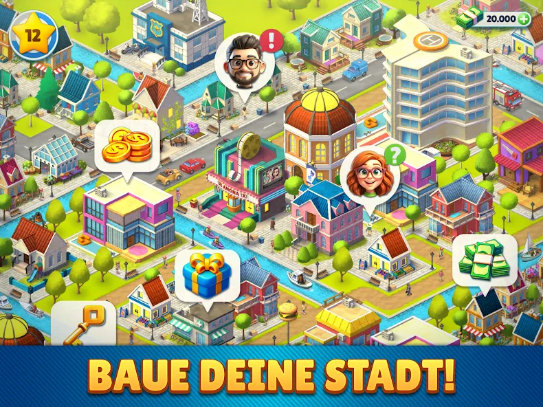 Cozy Town: Gestalte, Entspanne screenshot 19