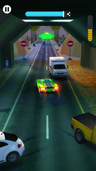 Overtake Rush 3D:赛车和赛车 游戏 screenshot 3