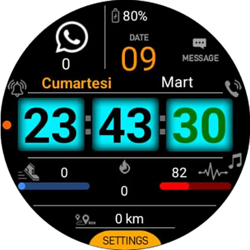 SO993 Watchface screenshot 32