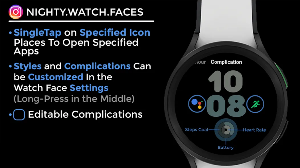Nighty Digital 17 - watch face screenshot 13