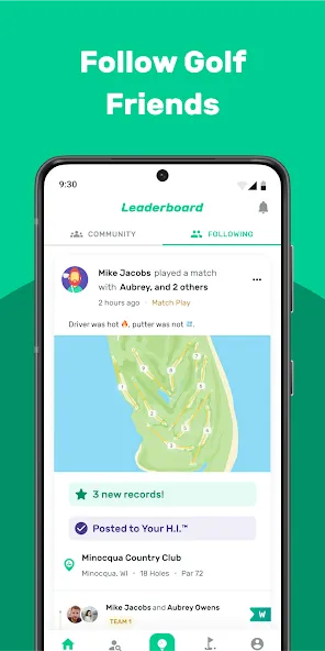 Leaderboard Golf screenshot 2