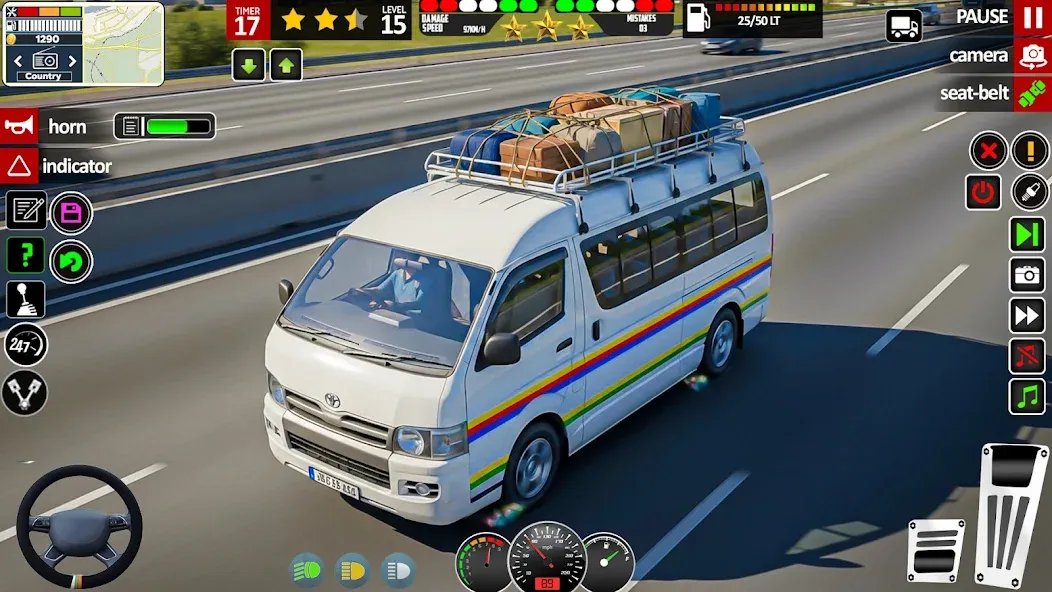 City Mini bus Driving Games screenshot 5