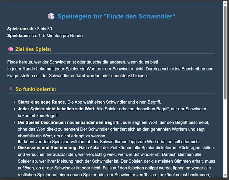 Finde den Schwindler screenshot 3