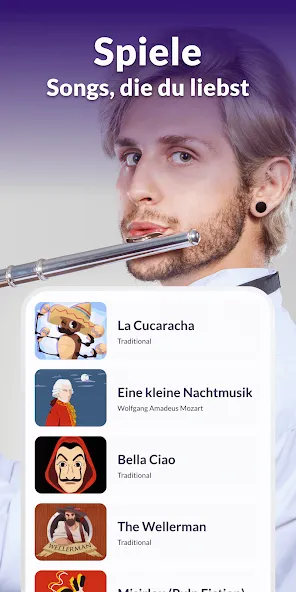 Querflöte lernen - tonestro screenshot 3